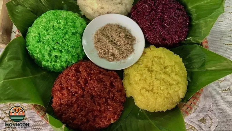 Những địa điểm thưởng thức xôi ngũ sắc ngon tại Hà Giang