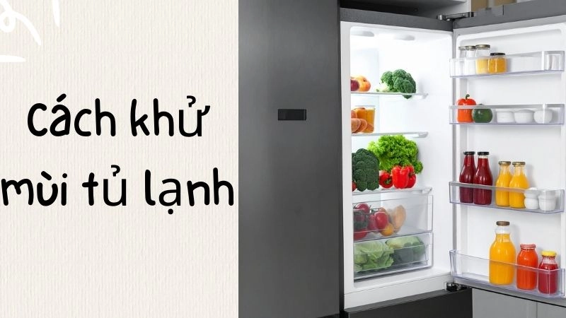 Tại sao tủ lạnh lại bị mùi dù lau chùi thường xuyên? 